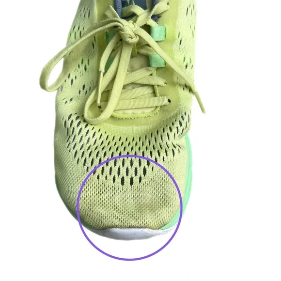 Merrell Barefoot J52440 Size 7.5 Bright Yellow Lime Green and Grey Sneak… - Picture 10 of 13